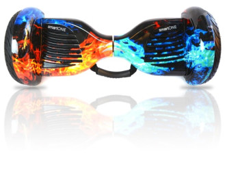 Гироскутер smartONE 10.5 Lite, огонь и лед