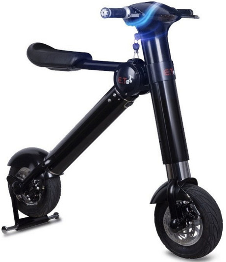 Электроскутер складной Citybike ET Scooter, черный