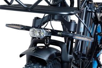 Электровелосипед Minako F11 Pro 20ah, красный