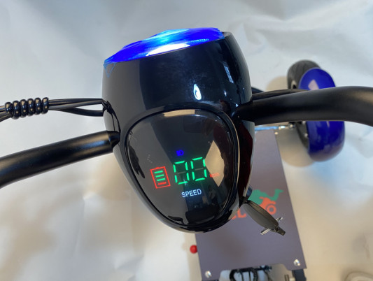 Трицикл GreenCamel Кольт 815 FAT (36V 15,6Ah 2x400W), синий