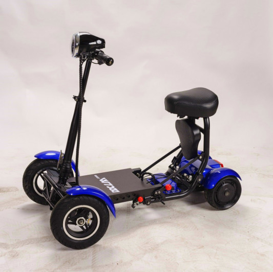 Трицикл GreenCamel Кольт 815 FAT (36V 15,6Ah 2x400W), синий