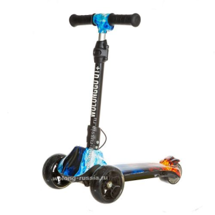 Электросамокат Wolong Q1+ огонь и лед