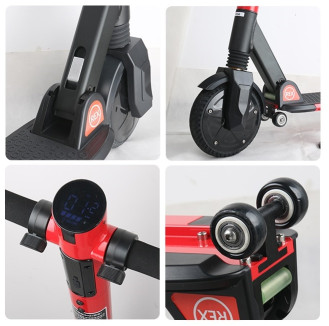 Электросамокат Cityroller X8, красный