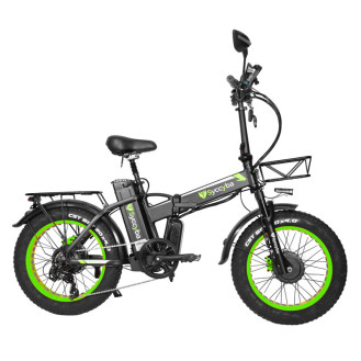 Электровелосипед Syccyba F10 Зеленые колеса