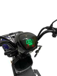 Электро мопед GreenCamel Тайфун GT EV2 Pro (1000W 60V23Ah Li-ion ) быстросъем