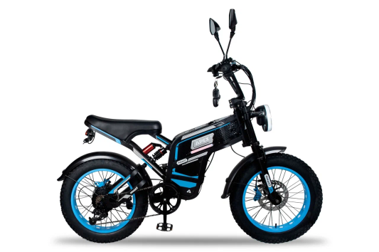 Электровелосипед Minako Apex синий