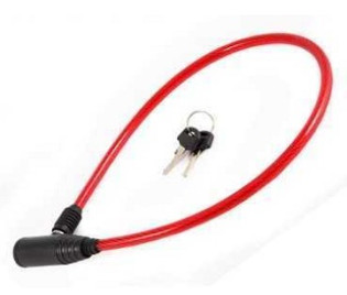 Замок на электросамокат 5мм/60мм