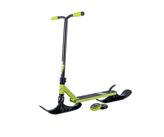 Самокат-снегокат PLANK HOP, зеленый