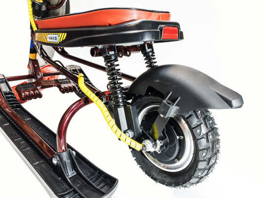 Детский электроснегокат Cityroller C1 (SnowDrive), красный