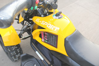 Электроквадроцикл El-Sport Junior ATV 500W 36V/12Ah, желтый