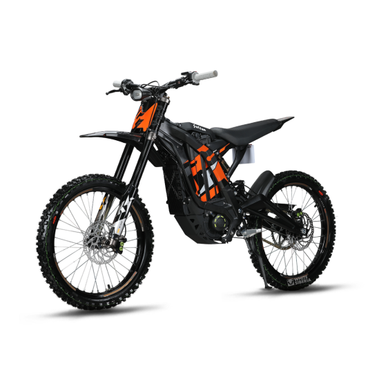 Электромотоцикл WHITE SIBERIA SUR-RON X Light bee 6000W 60V40AH (Черный)