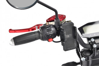 Электроскутер WHITE SIBERIA PRO CITYCOCO 2500W, черный