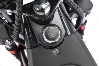 Электроскутер WHITE SIBERIA PRO CITYCOCO 2500W, черный