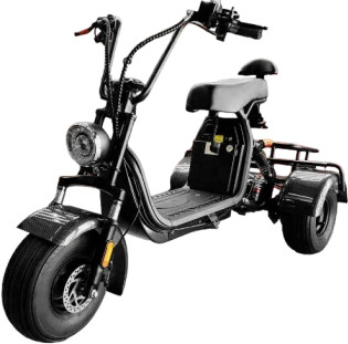 Электроскутер CITYCOCO TRIKE GT-X5, черный